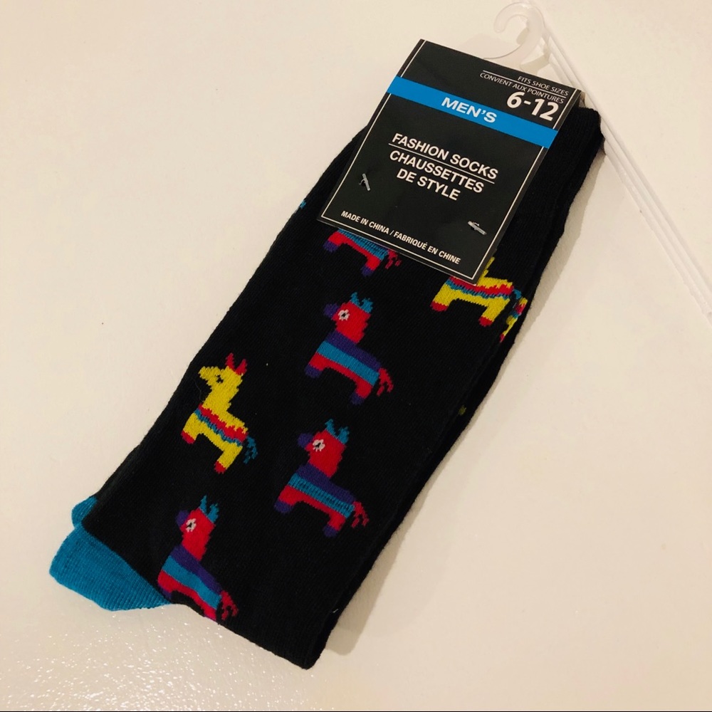 Men’s Fun Socks Piñata Theme